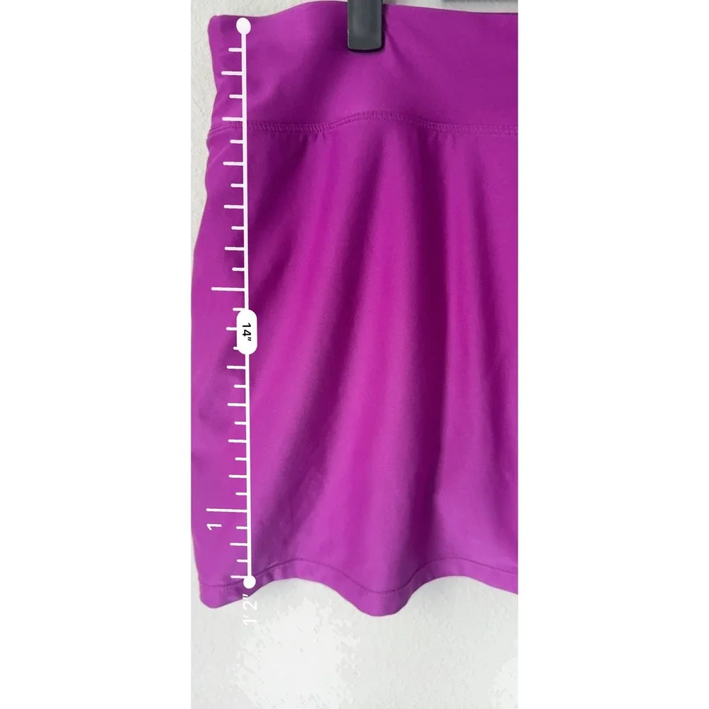 Nike Dri-FIT Tennis Skort Magenta Purple Athletic Skirt Large RN56323